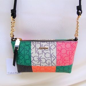 hayden signature chain strap crossbody